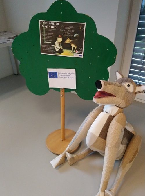 Zgodba o malem starem možu, branje slikanice z lutko (kužem) in delavnice za najmlajše (od maja do oktobra 2021)